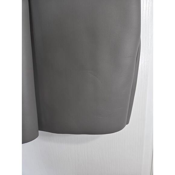 SKIMS Rubberized Scuba Swim Mock Neck Gray Chalk Dress NWT, Women's Medium - Picture 13 of 13